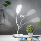 Rechargeable Cordless Desk Lamp with Flexible Gooseneck